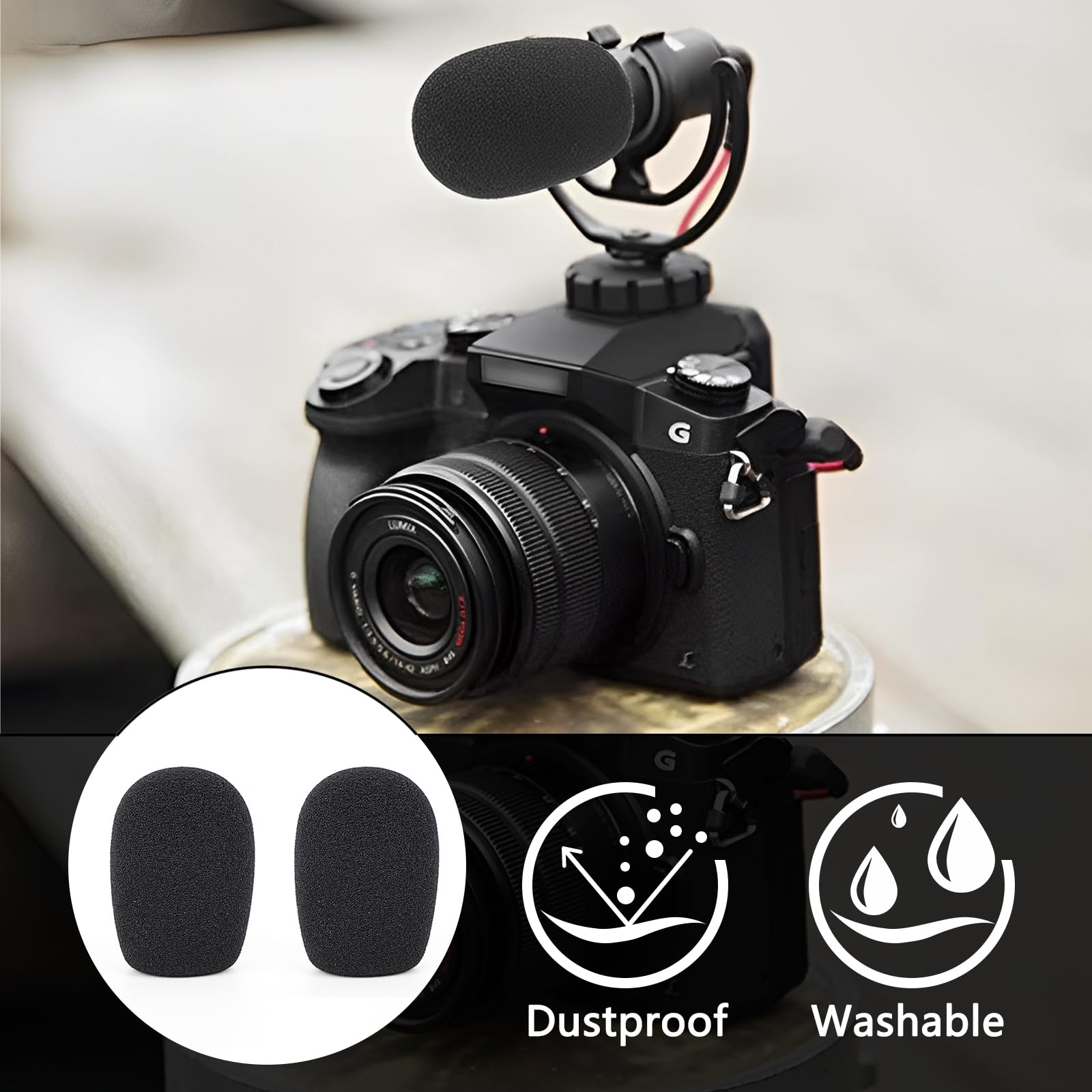 Amazon | Musiin マイクフォームウィンドスクリーン RODE VideoMic Me